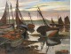 HST table landscape marine fishing boats sailing harbor twentieth century Britain