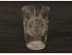 Verre cristal Saint-Louis Exposition Universelle Paris Tour Eiffel 1889 19è