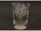 Verre cristal Saint-Louis Exposition Universelle Paris Tour Eiffel 1889 19è