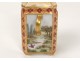 Paris porcelain night light snow country landscapes Biéléwiecka nineteenth century