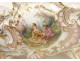 Planter Paris porcelain cup gallant scene shells Biéléwiecka nineteenth