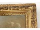 HSP Dutch landscape painting Aert van der Neer carved frame painting 17th