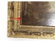 HSP Dutch landscape painting Aert van der Neer carved frame painting 17th