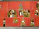 Coffee Table Roger Capron metal ceramic decor orientalist twentieth characters