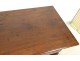 Table carved walnut Louis XIII twisted feet antique french seventeenth century