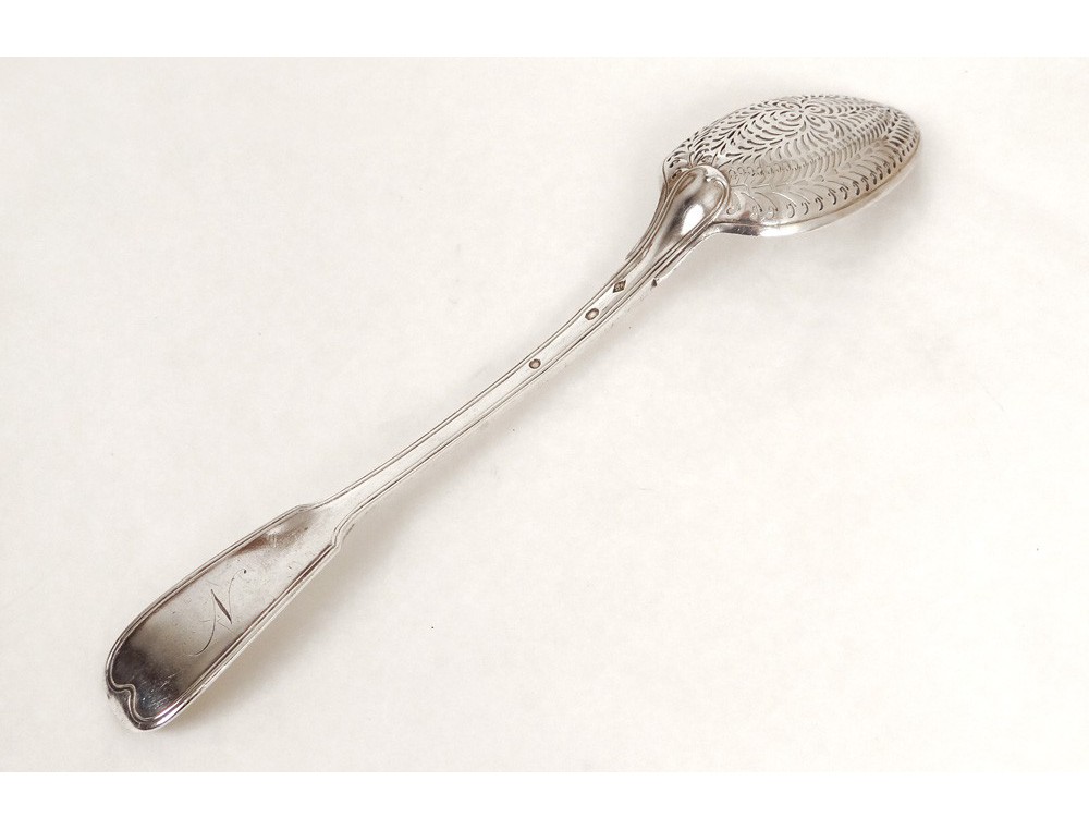 Cuillère à Olive En Argent Sterling Percée Castilian Par Tiffany And Co De 5 3 4 Pouces Sur Mesure