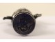 Silvered bronze stamp seal Virgin Mary antique french seal nineteenth century
