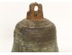 Bronze antique brass bell chapel cross bell french XVII 1699