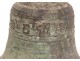 Bronze antique brass bell chapel cross bell french XVII 1699