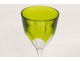 Crystal Rhine wine glass carved Baccarat France Genova chartreuse twentieth
