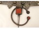 Pair fibulae Tizerzai n Taouka silver enamels Siroua Taroudant Morocco XIX