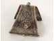 Bracelet Azbeg silver inlaid enamel Morocco Ida Nadif Maghreb XIX