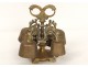 Bell ceremony 4 4 gilt bronze bells sounds nineteenth Gothic church