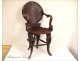 Grotto Rococo style chair, shell, 19th