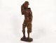 Wood Sculpture Roman soldier decapitated heads Dacian war Trajan XVII