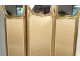 Screen 3 sheets rock carved Louis XV gilt Napoleon III nineteenth