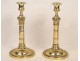 Candlestick columns bronze Louis XVI 18th