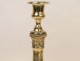Candlestick columns bronze Louis XVI 18th