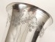 Timpani piedouche solid silver Minerva flowers silver cup 88,57gr XIX