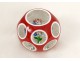 Saint-Louis cut crystal sulphide paperweight flowers 20th century