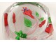 Paperweight sulfide crystal St. Louis flower crystal paperweight XX