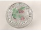 Paperweight sulfide crystal Saint Louis crystal paperweight twentieth flowers