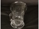 Service 45 glasses pitcher crystal flutes carved Villeroy &amp; Boch twentieth century