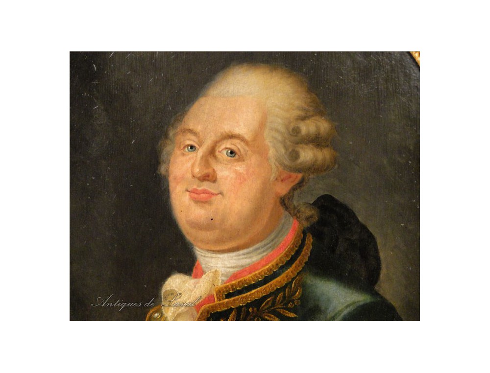 HSP portrait of Louis XVI, King of France, 18th