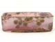 Planter enamelled glass gilding cut flowers Montjoye Art Nouveau XIXth