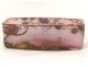 Planter enamelled glass gilding cut flowers Montjoye Art Nouveau XIXth