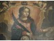 Great table HST religious Saint Agnes of Rome lamb cherubs XIX