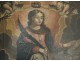 Great table HST religious Saint Agnes of Rome lamb cherubs XIX