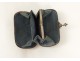 Wallet purse scales tortoiseshell silver Napoleon III nineteenth century