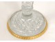 Glass table mirror psyche ormolu crystallographic porcelain Frileuse Empire XIX