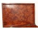 Large antique cedar wood casket box casket french nineteenth century