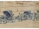 Drawing blood orientalist caravan characters palm desert XXth