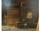 HST table scene inside Britain characters dog pie box bed XIX