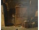 HST table scene inside Britain characters dog pie box bed XIX
