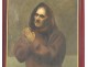 HST religious man painting portrait painting twentieth century monk Deteix