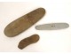 Lot 3 scrapers prehistoric flint Neolithic stone polishers