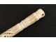 Needle case bone carved sewing nineteenth century