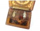 Fly box tortoiseshell inlaid gold flower basket XVIII characters