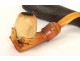 Meerschaum pipe amber antique hand carved meerschaum pipe nineteenth century