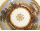 Paris porcelain saucer landscapes characters boat nineteenth Empire