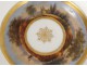 Paris porcelain saucer characters landscapes boats nineteenth Empire