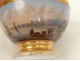 Paris porcelain saucer characters landscapes boats nineteenth Empire