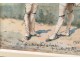 Watercolour soldiers Grenadier Regiment Beauce Ernest Fort Condé twentieth