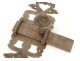 Door latch old antique wrought iron fitting french thumb latch XVII