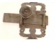 Door latch old antique wrought iron fitting french thumb latch XVII