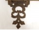 Door latch old antique wrought iron fitting french thumb latch XVII